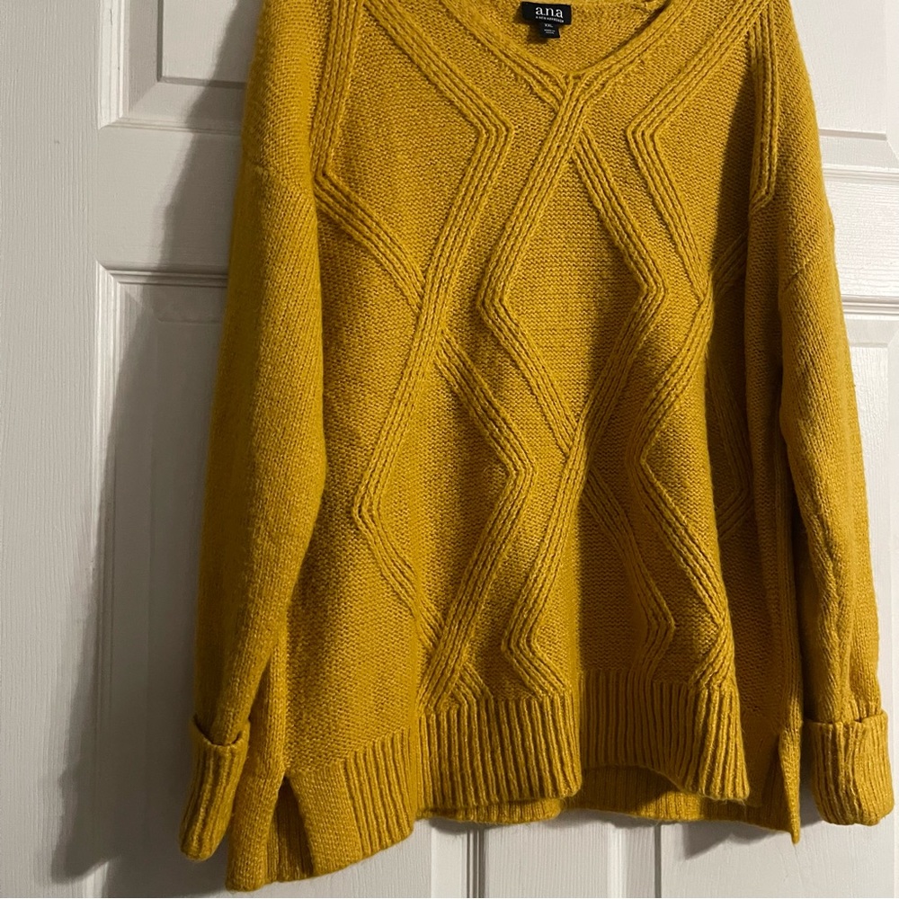 A.n.a. Mustard sweater